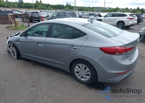 2017 Hyundai Elantra Se from USA, damaged, VIN 5NPD74LF5HH163116